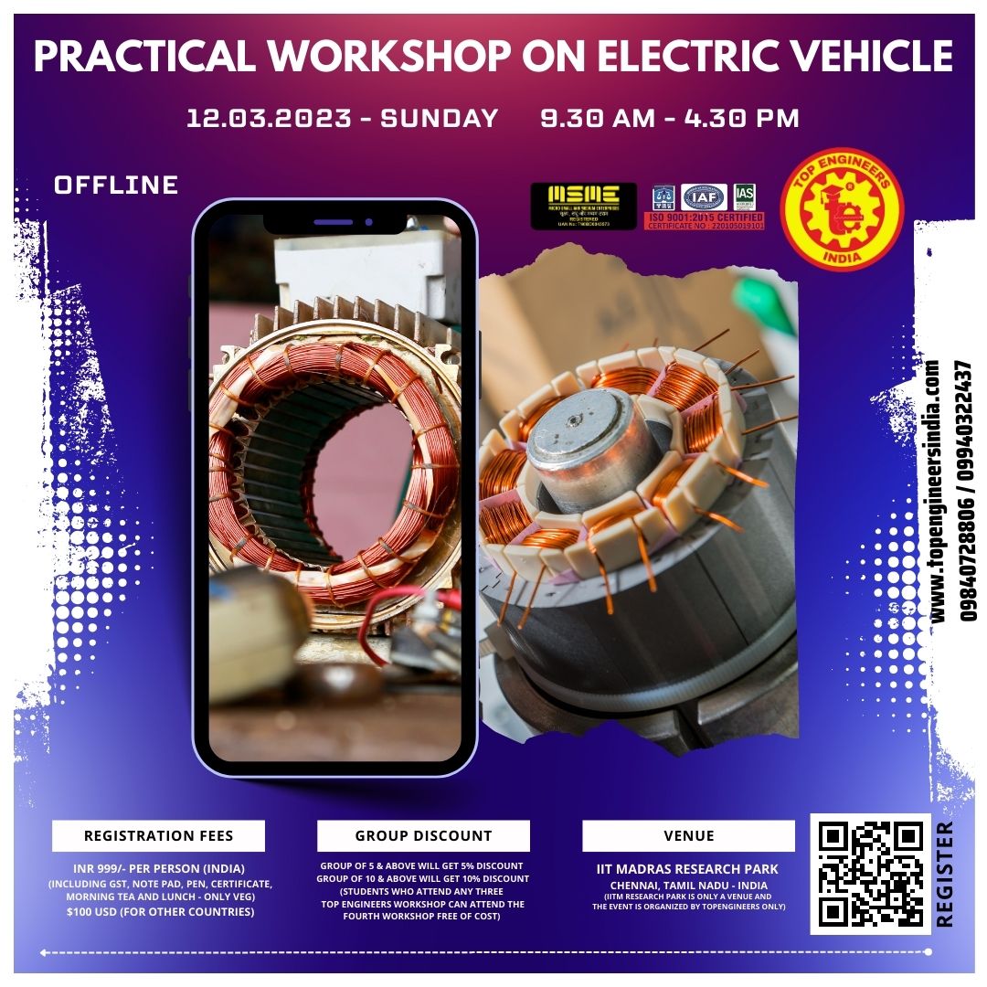 Practical Workshop on Electric Vehicle 2023